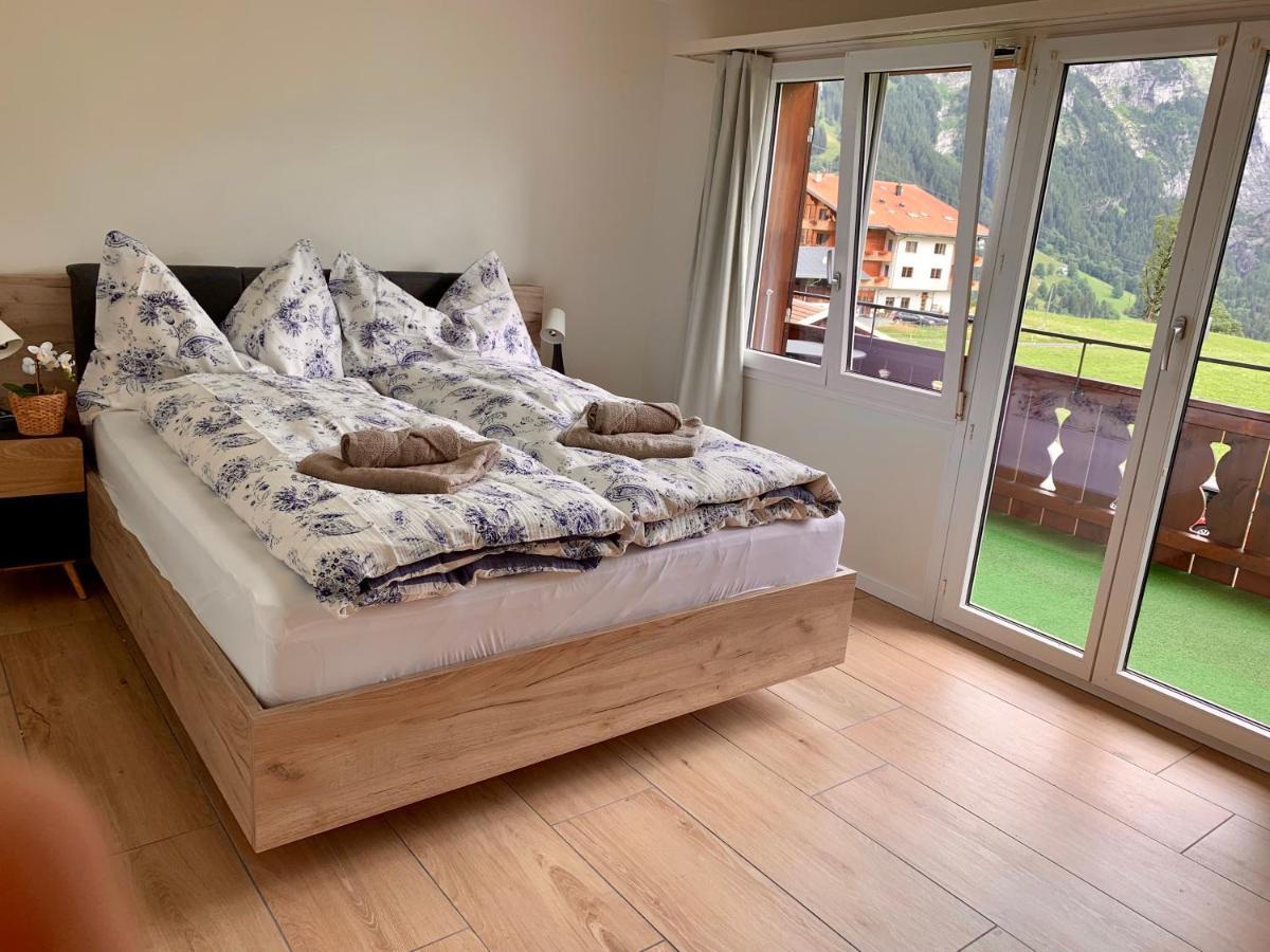 شقة Luxury, New - Amazing Views Grindelwald Eiger Jungfrau Moench المظهر الخارجي الصورة