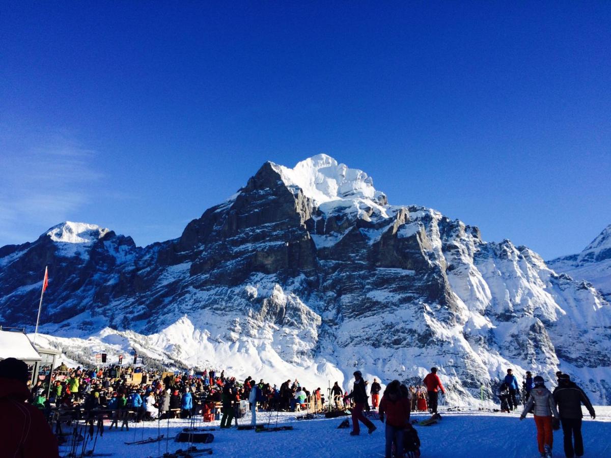 شقة Luxury, New - Amazing Views Grindelwald Eiger Jungfrau Moench المظهر الخارجي الصورة