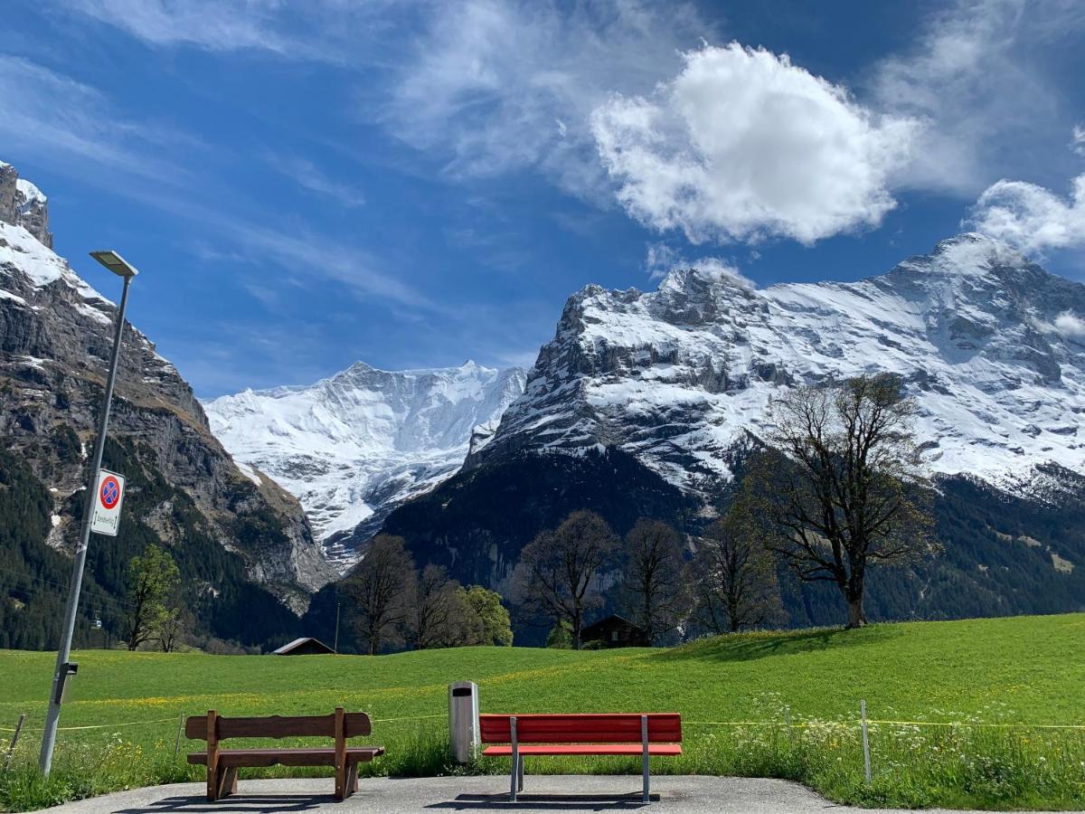 شقة Luxury, New - Amazing Views Grindelwald Eiger Jungfrau Moench المظهر الخارجي الصورة